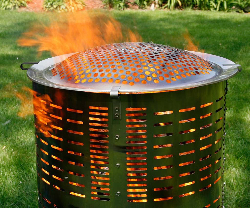 high temp safe burn barrel