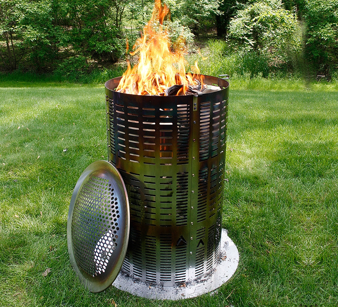 Burn Barrel Home Incinerator Outdoor Burn Cage Burn Right Products