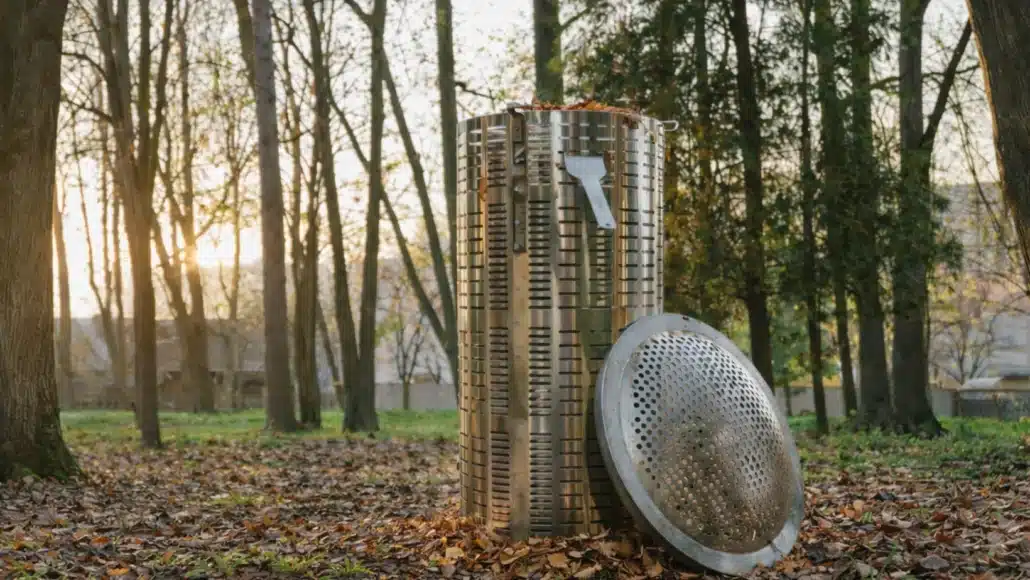 spring yard debris removal burn right